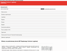 Tablet Screenshot of bip.rcl.gov.pl